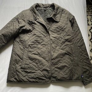 Small Patagonia gray warm jacket.